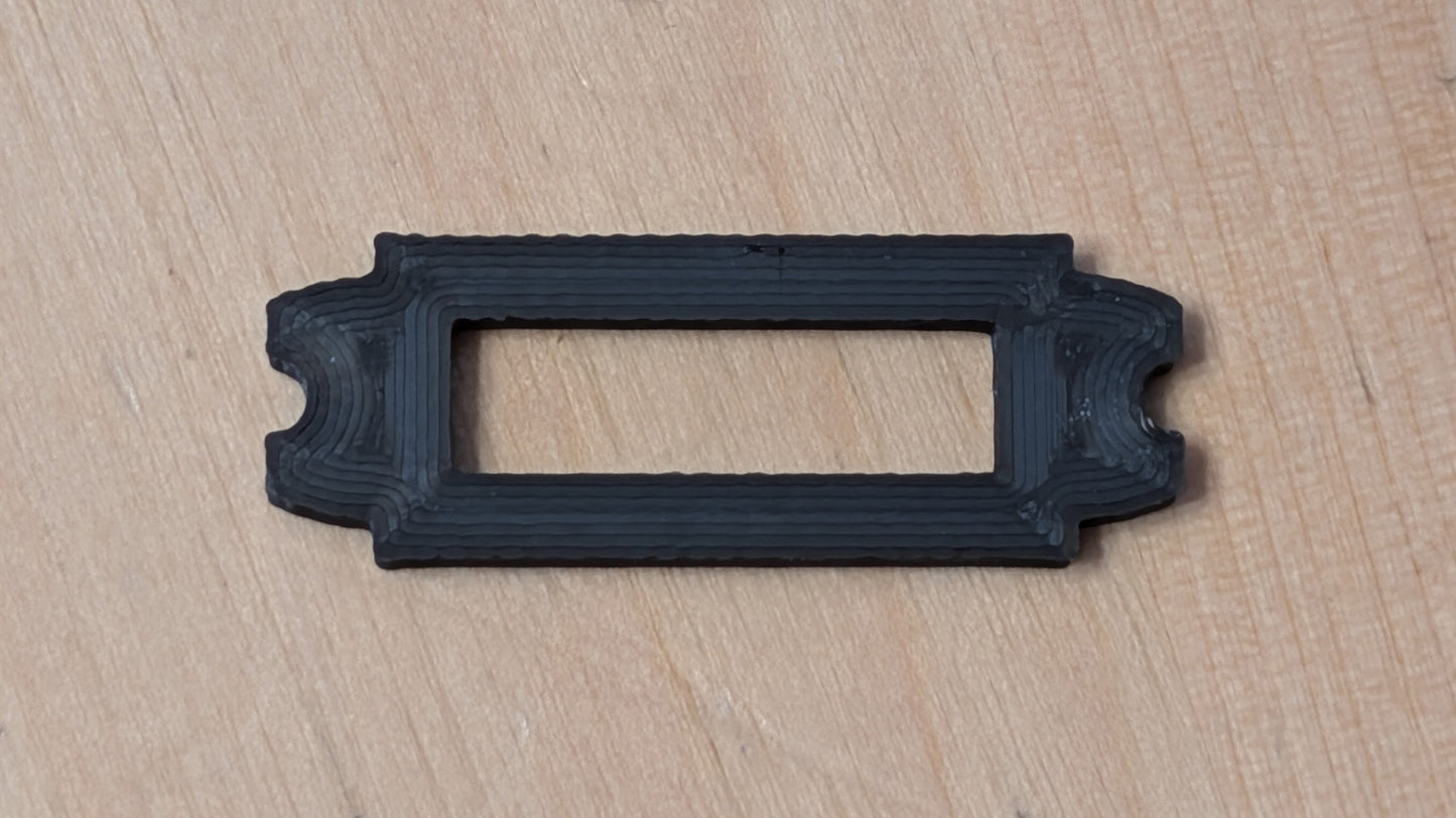 Slide Switch Spacer - 3-position (Mustang) switch - 0.100-inch thick