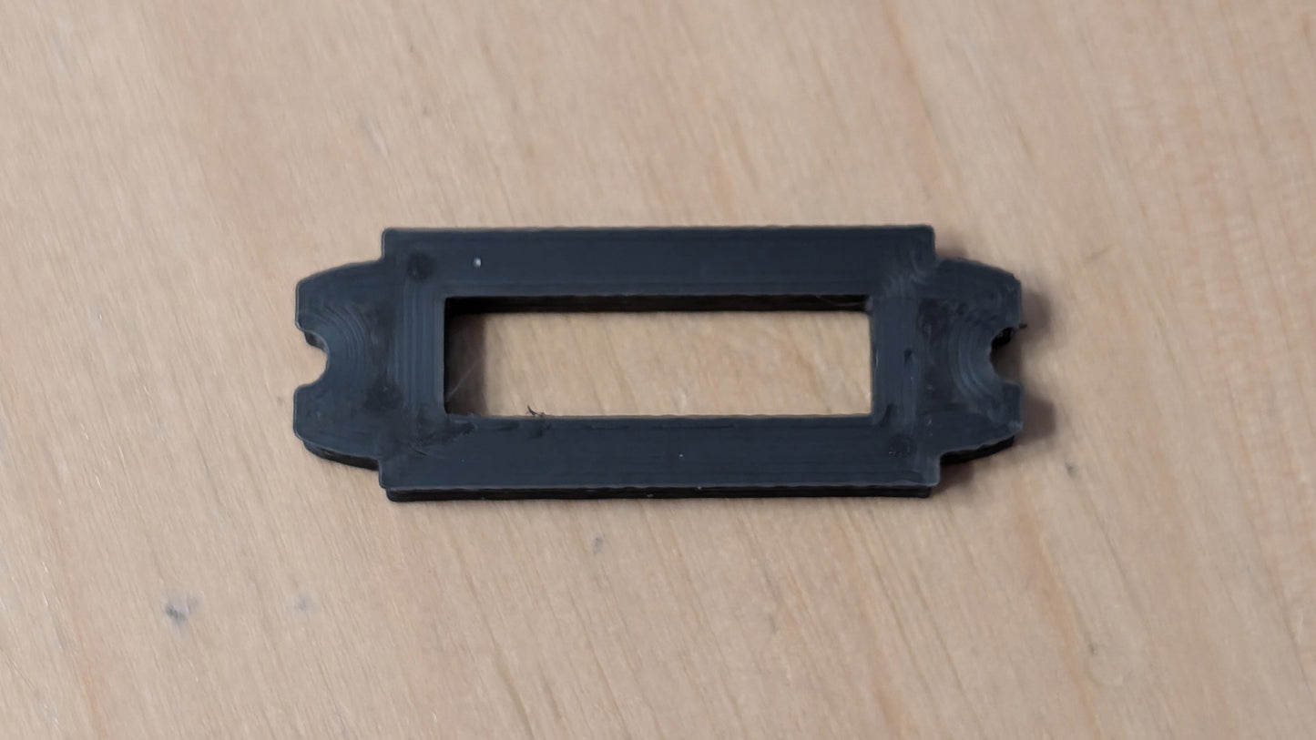 Slide Switch Spacer - 3-position (Mustang) switch - 0.175-inch thick